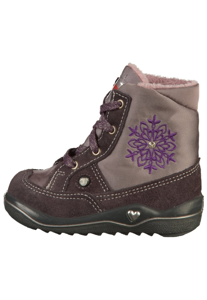 Pepino Stiefel Leder/Textil Lila