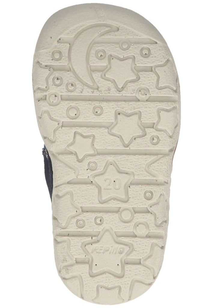 Pepino Stiefel Leder/Textil Marine Warmfutter