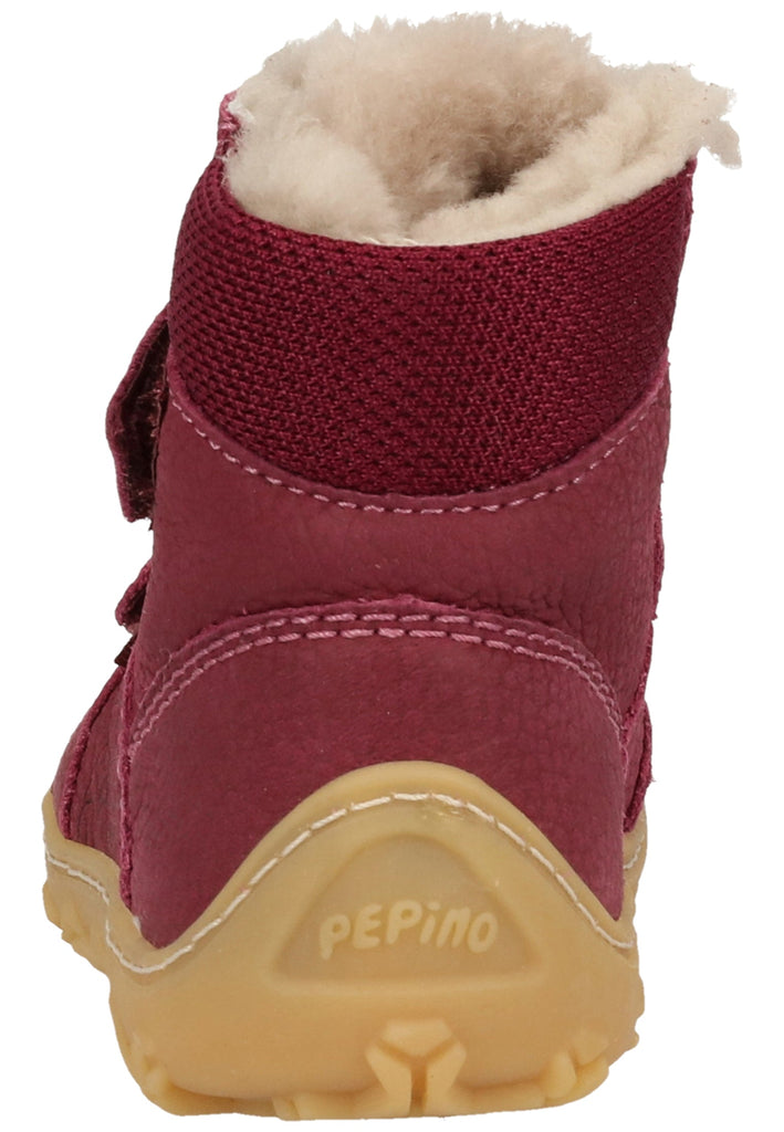 Pepino Stiefel Leder/Textil Merlot Warmfutter