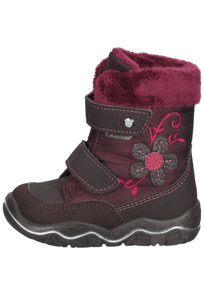 Pepino Stiefel Lederimitat/Textil Blackberry Warmfutter