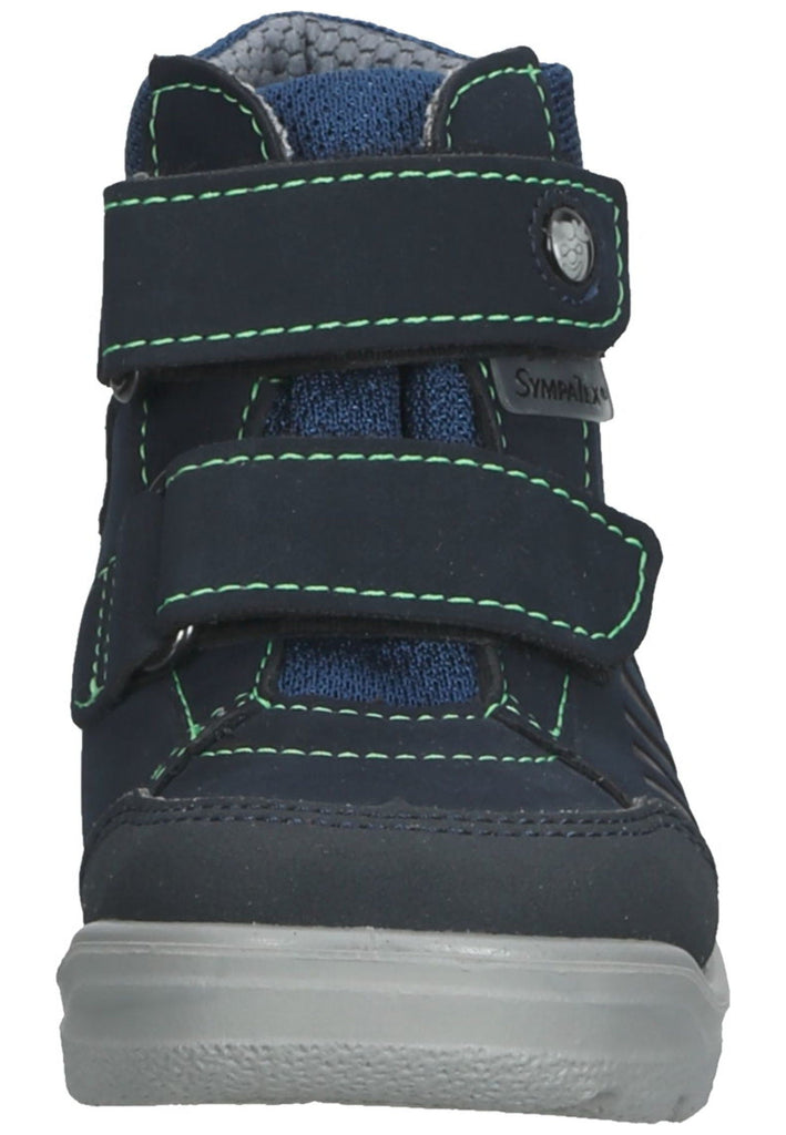 Pepino Stiefel Lederimitat/Textil Blau/Grün Warmfutter