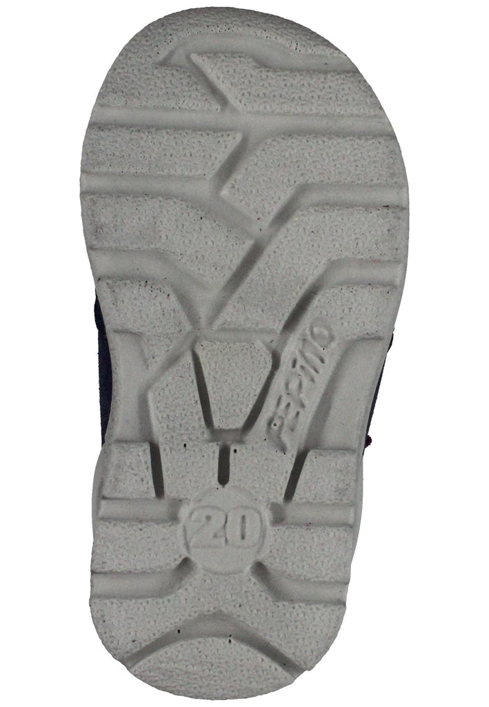 Pepino Stiefel Lederimitat/Textil Blau/Pink Warmfutter