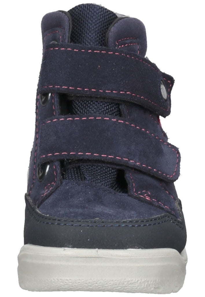 Pepino Stiefel Lederimitat/Textil Blau/Pink Warmfutter