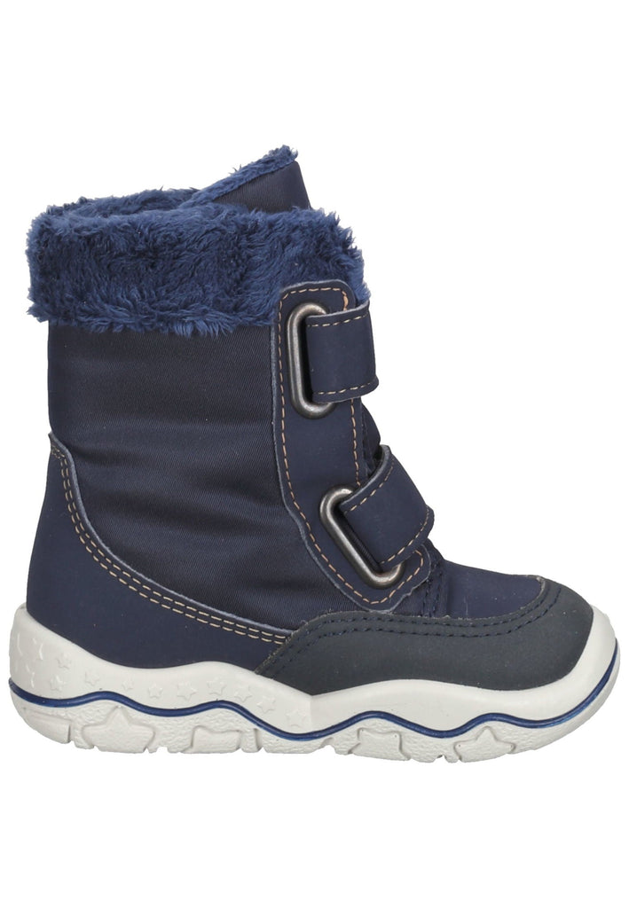 Pepino Stiefel Lederimitat/Textil Dunkelblau Warmfutter