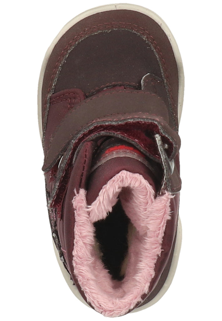 Pepino Stiefel Lederimitat/Textil Lila Warmfutter