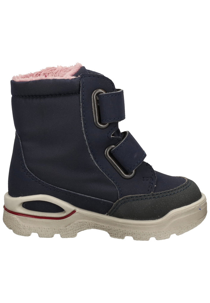 Pepino Stiefel Lederimitat/Textil Marine Warmfutter