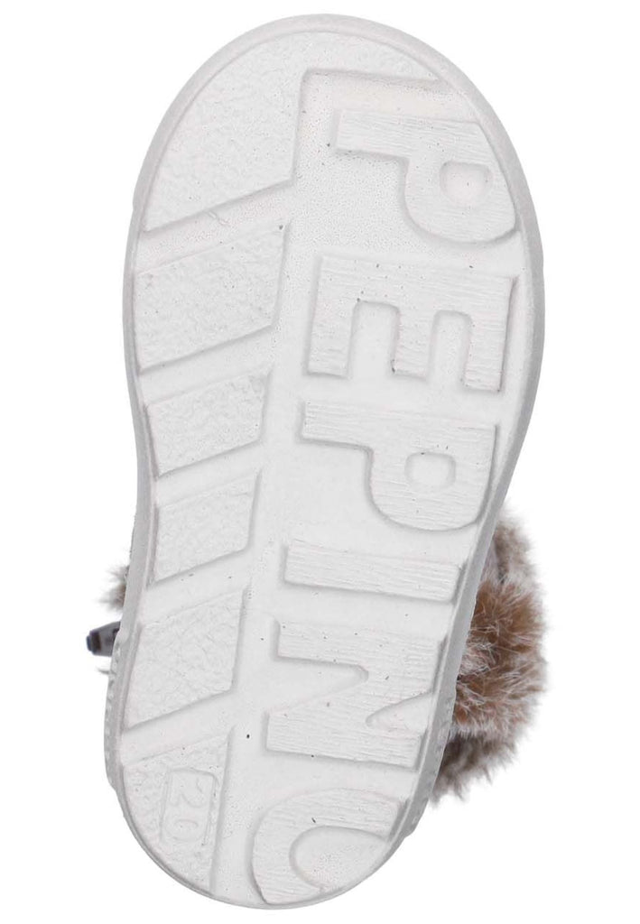 Pepino Stiefel Veloursleder Dunkelgrau Warmfutter