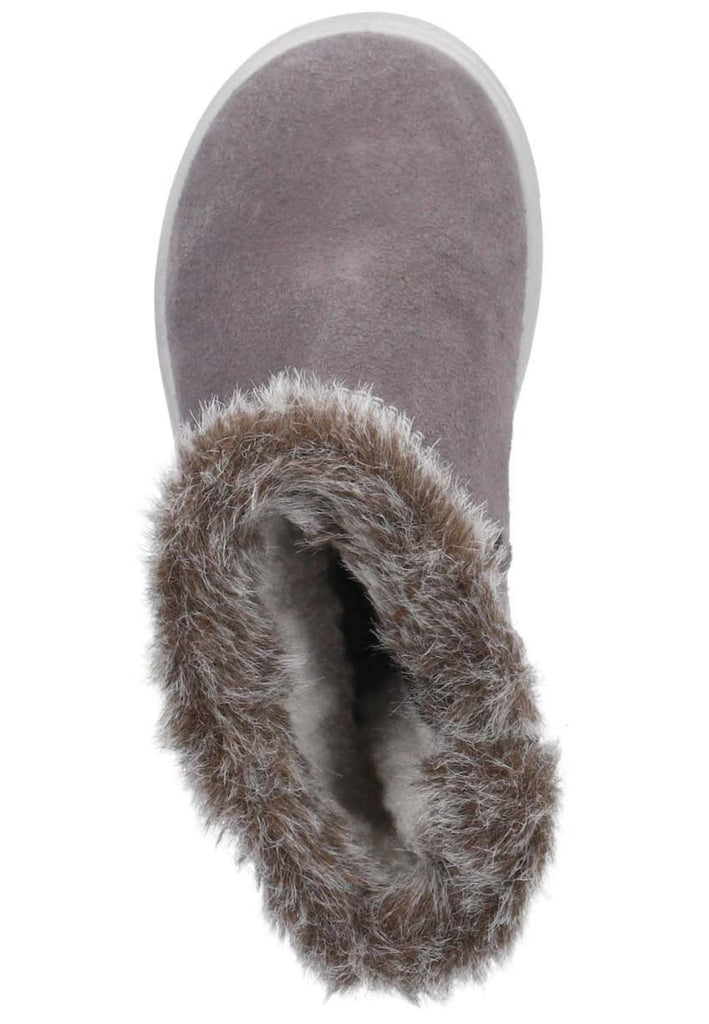 Pepino Stiefel Veloursleder Dunkelgrau Warmfutter