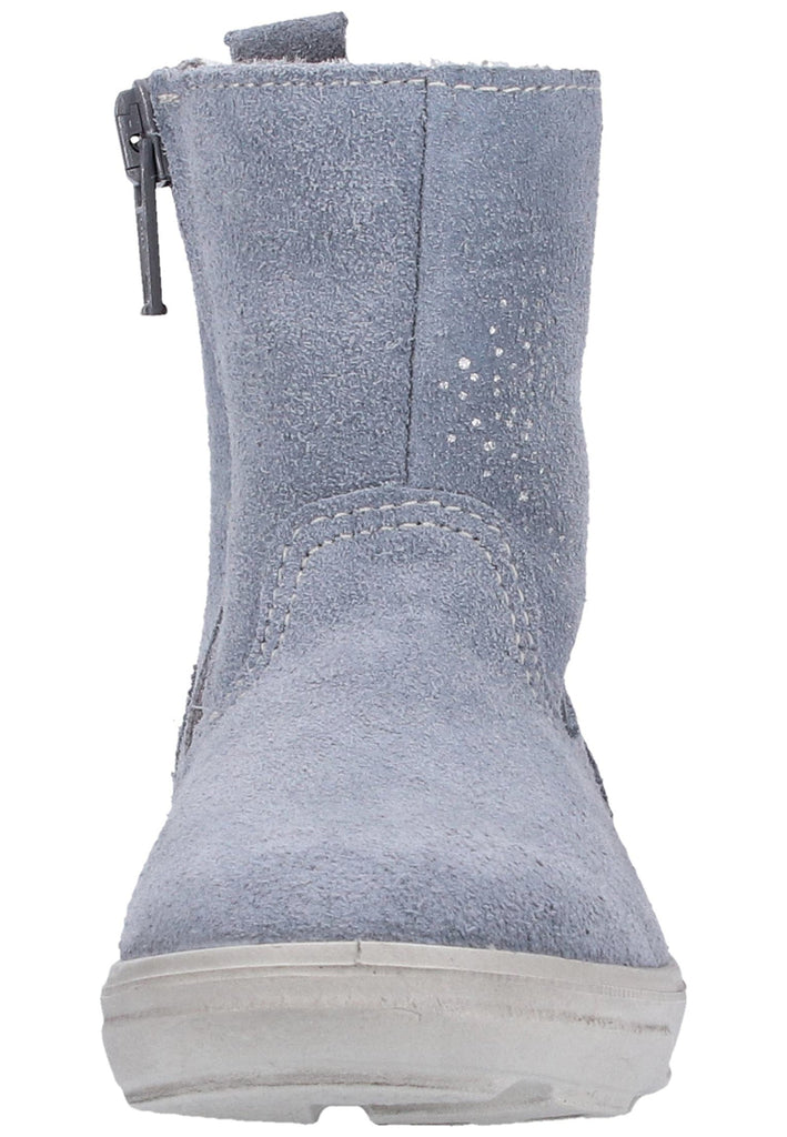 Pepino Stiefel Veloursleder Hellblau Warmfutter