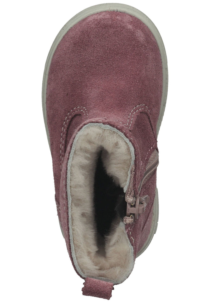 Pepino Stiefel Veloursleder Pink Warmfutter