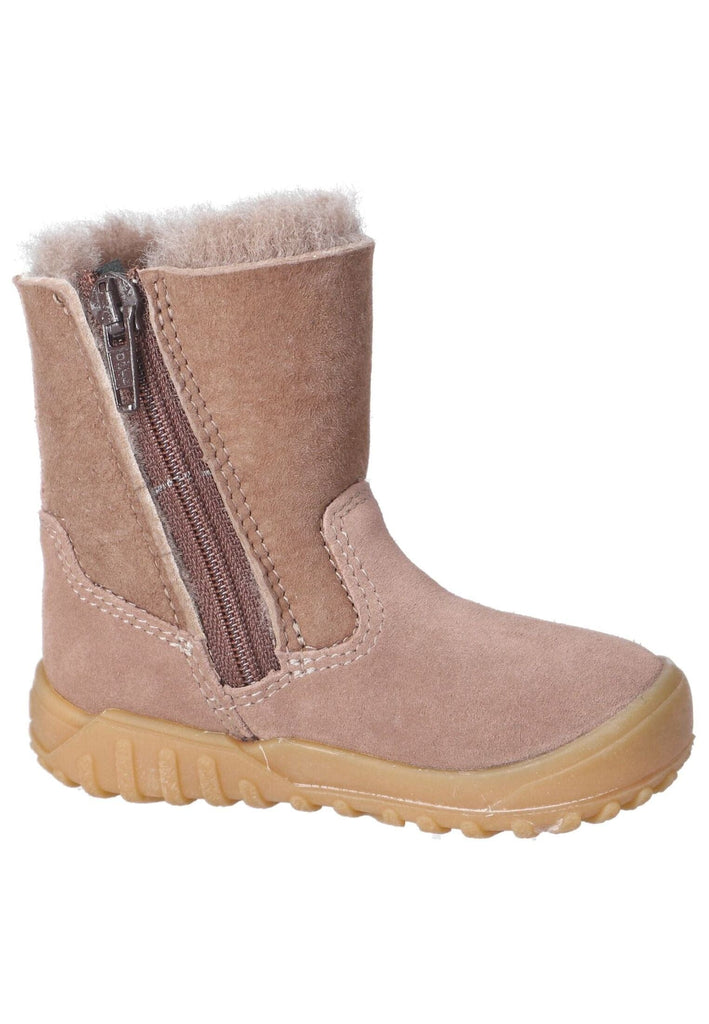 Pepino Stiefel Veloursleder Schoko Warmfutter