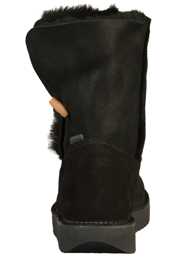 Pepino Stiefel Veloursleder Schwarz