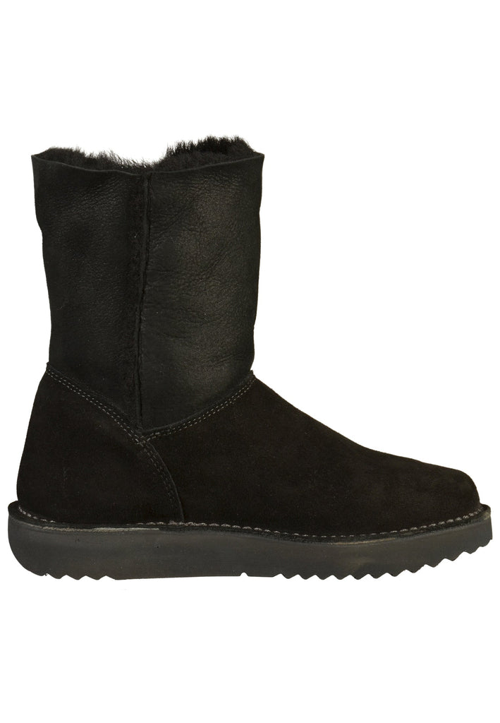 Pepino Stiefel Veloursleder Schwarz
