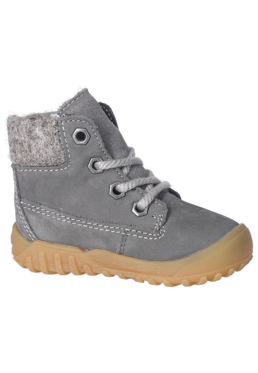 Pepino Stiefelette Leder Asphalt Warmfutter
