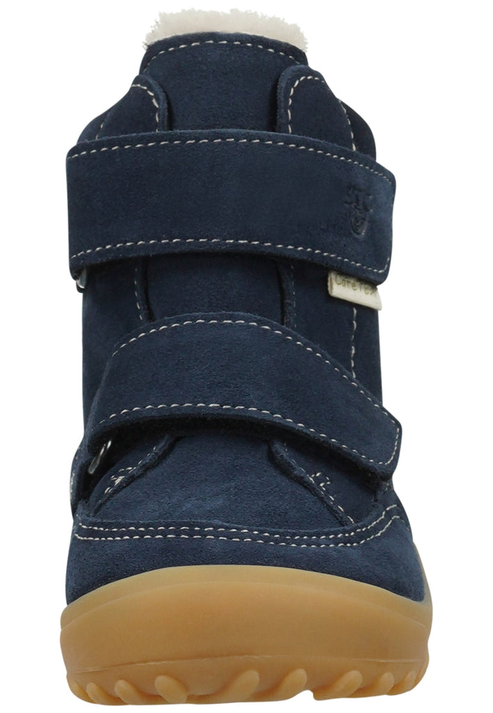 Pepino Stiefelette Leder Blau Warmfutter
