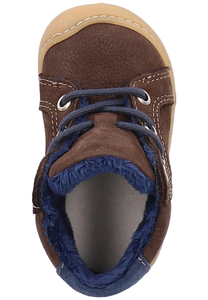 Pepino Stiefelette Leder Braun Warmfutter