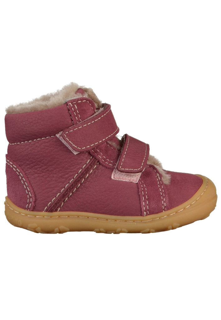 Pepino Stiefelette Leder Fuchsia