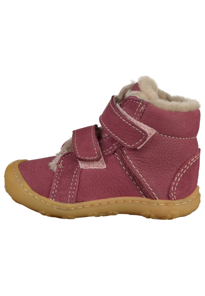 Pepino Stiefelette Leder Fuchsia