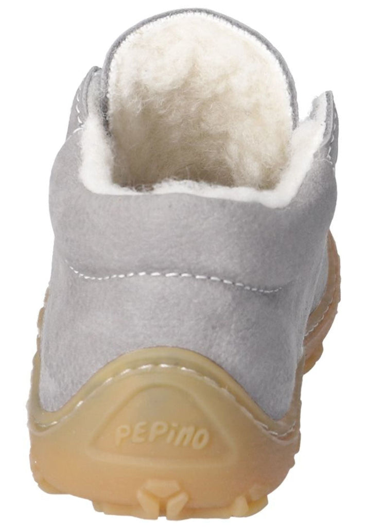 Pepino Stiefelette Leder Graphit Warmfutter