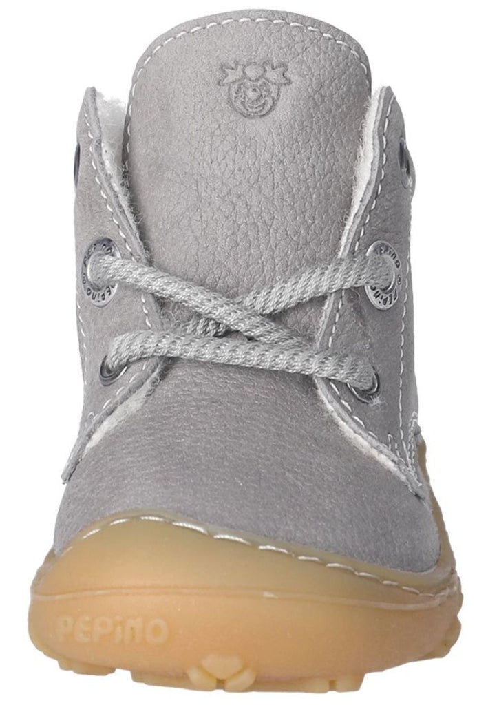Pepino Stiefelette Leder Graphit Warmfutter