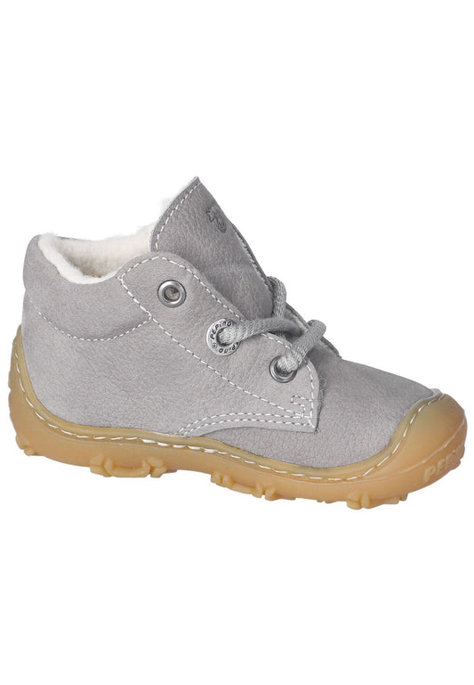 Pepino Stiefelette Leder Graphit Warmfutter