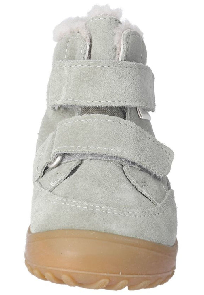 Pepino Stiefelette Leder Hellgrün Warmfutter