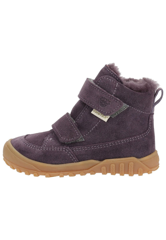 Pepino Stiefelette Leder Lila Warmfutter