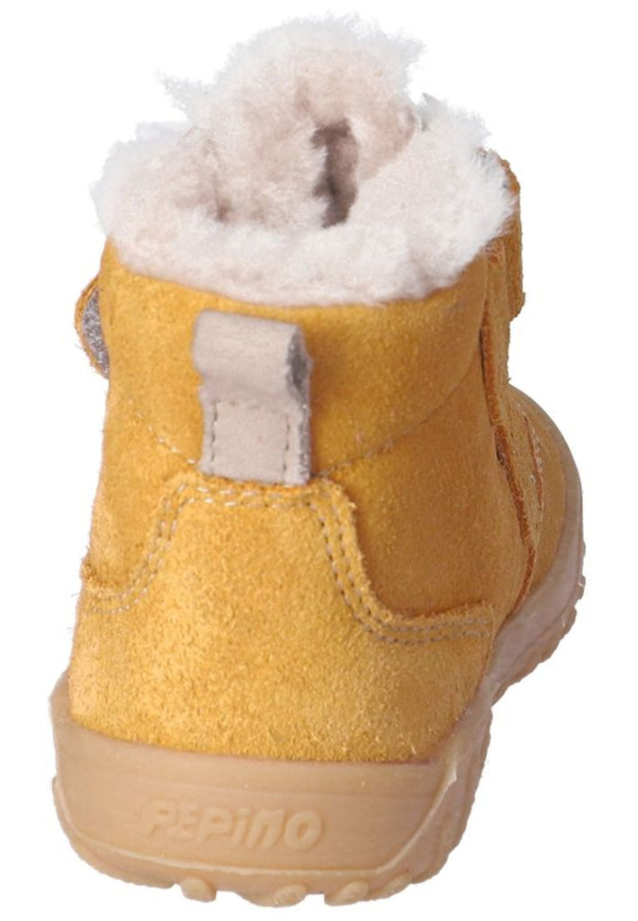 Pepino Stiefelette Leder Mustard Warmfutter
