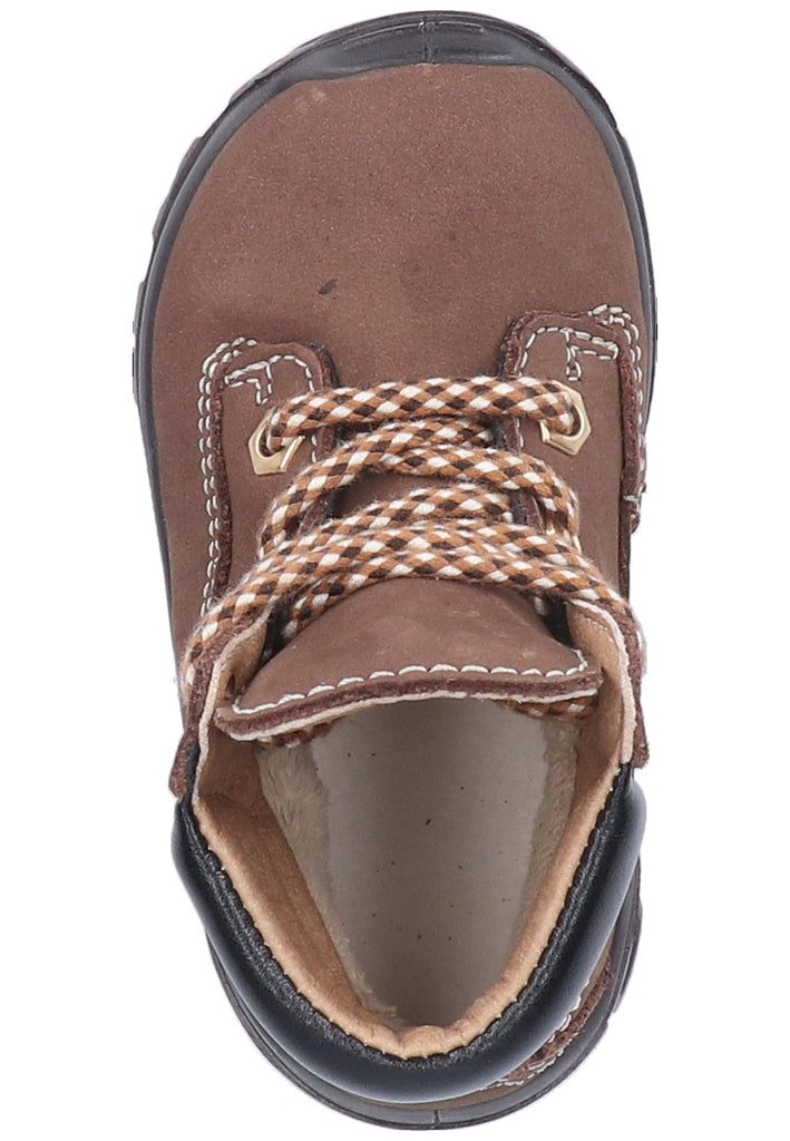 Pepino Stiefelette Leder/Synthetik Braun Warmfutter