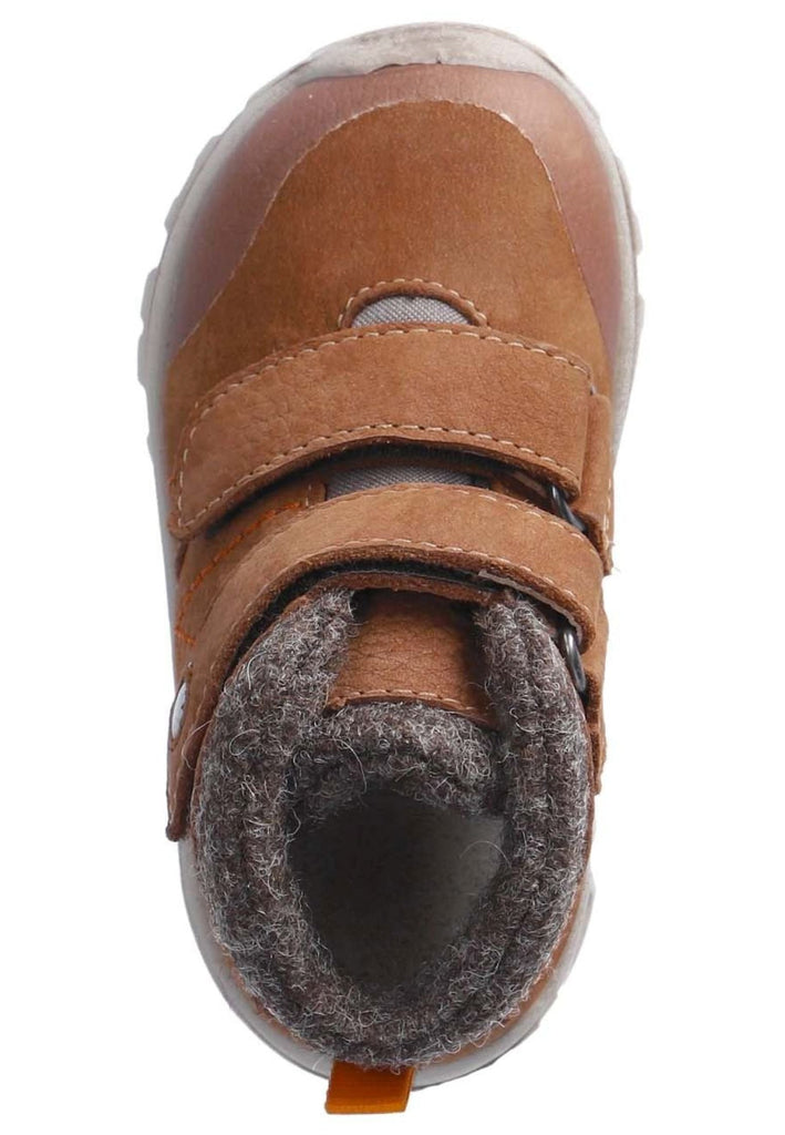 Pepino Stiefelette Leder/Synthetik Curry Warmfutter