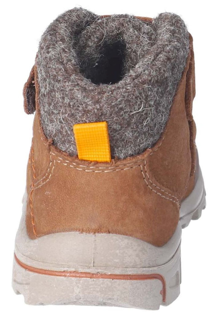 Pepino Stiefelette Leder/Synthetik Curry Warmfutter