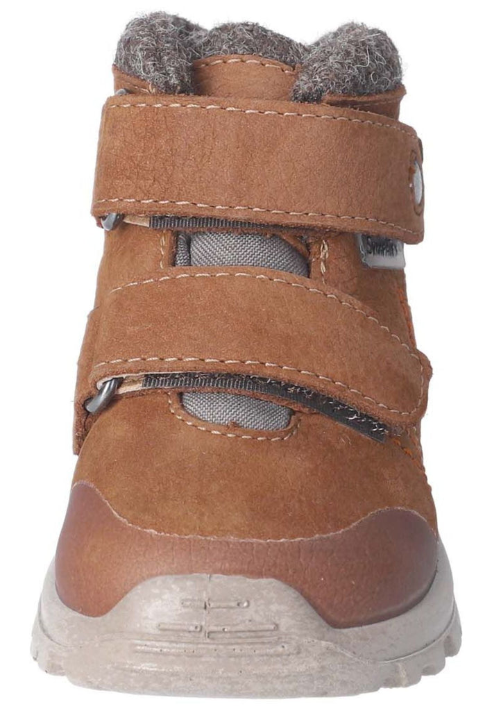 Pepino Stiefelette Leder/Synthetik Curry Warmfutter