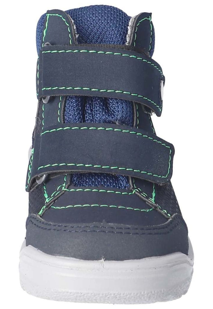 Pepino Stiefelette Leder/Synthetik Dunkelblau Warmfutter