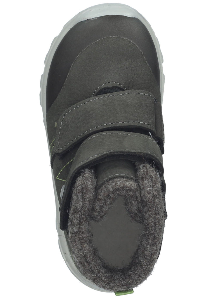 Pepino Stiefelette Leder/Synthetik Grau/Grün Warmfutter