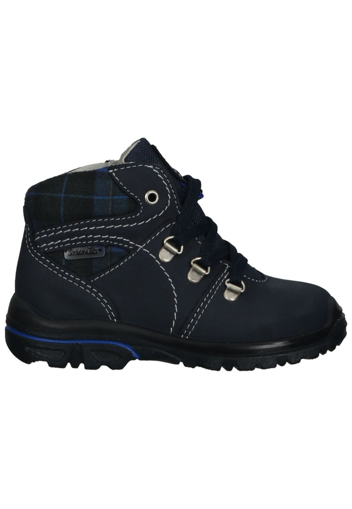 Pepino Stiefelette Leder/Textil Blau