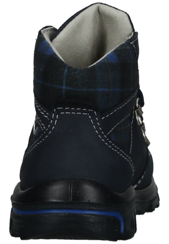 Pepino Stiefelette Leder/Textil Blau