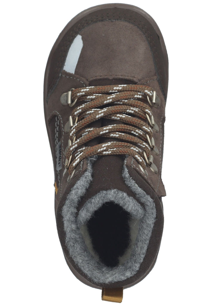 Pepino Stiefelette Leder/Textil Braun Warmfutter