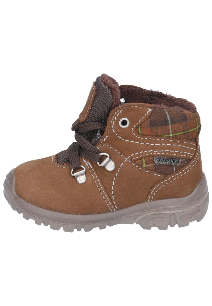 Pepino Stiefelette Leder/Textil Caramel Warmfutter