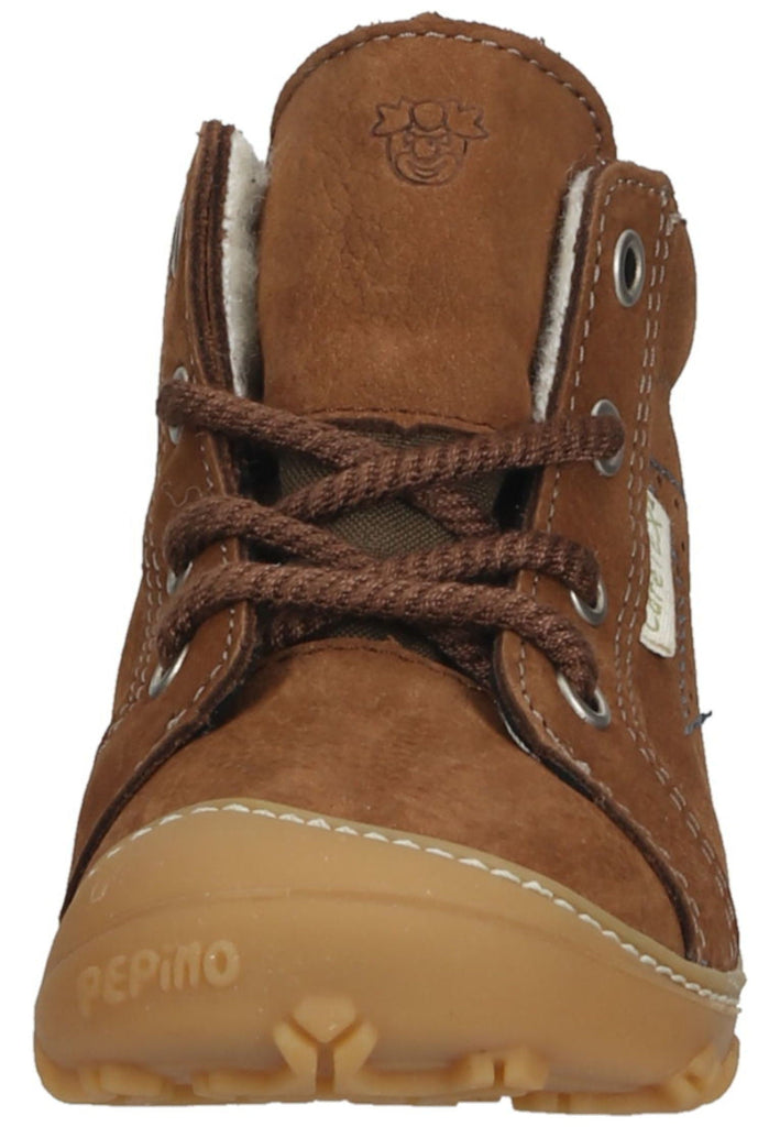 Pepino Stiefelette Leder/Textil Curry Warmfutter