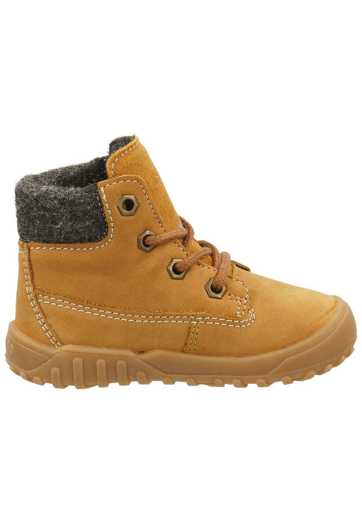 Pepino Stiefelette Leder/Textil Gelb