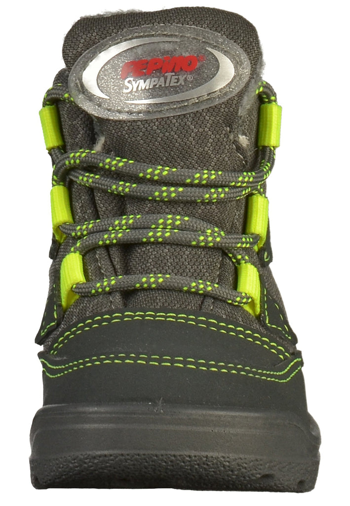 Pepino Stiefelette Leder/Textil Grau