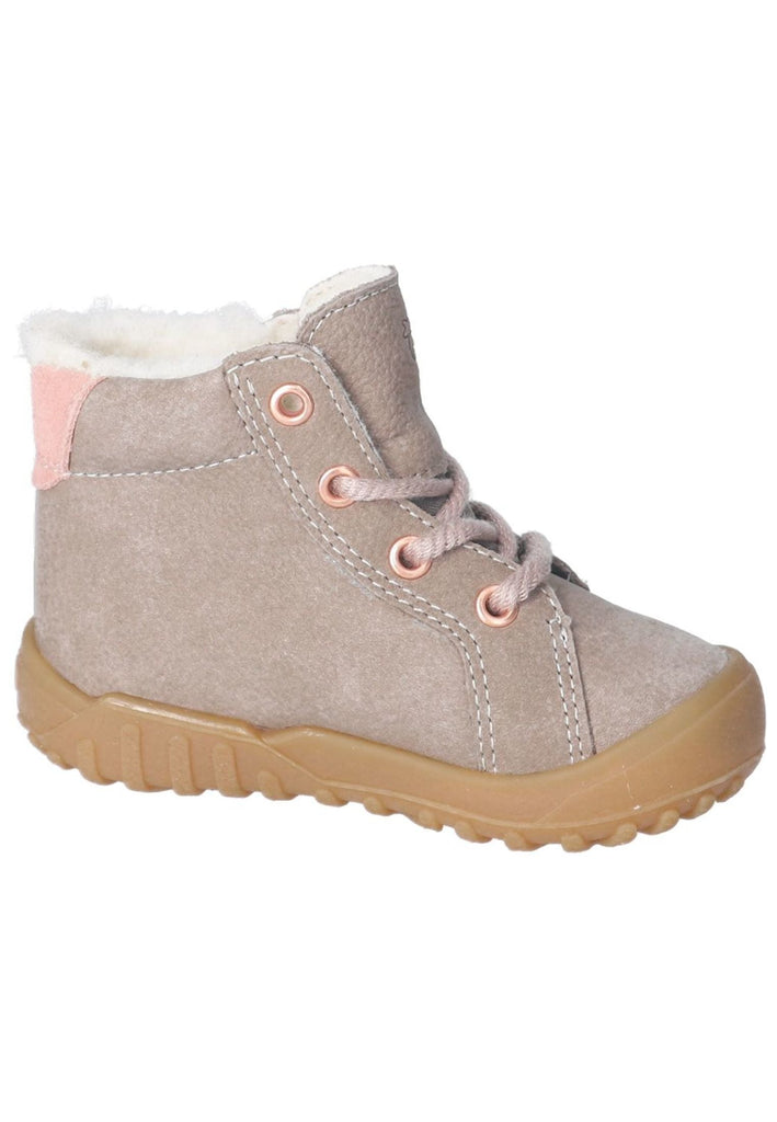 Pepino Stiefelette Leder/Textil Kies Warmfutter