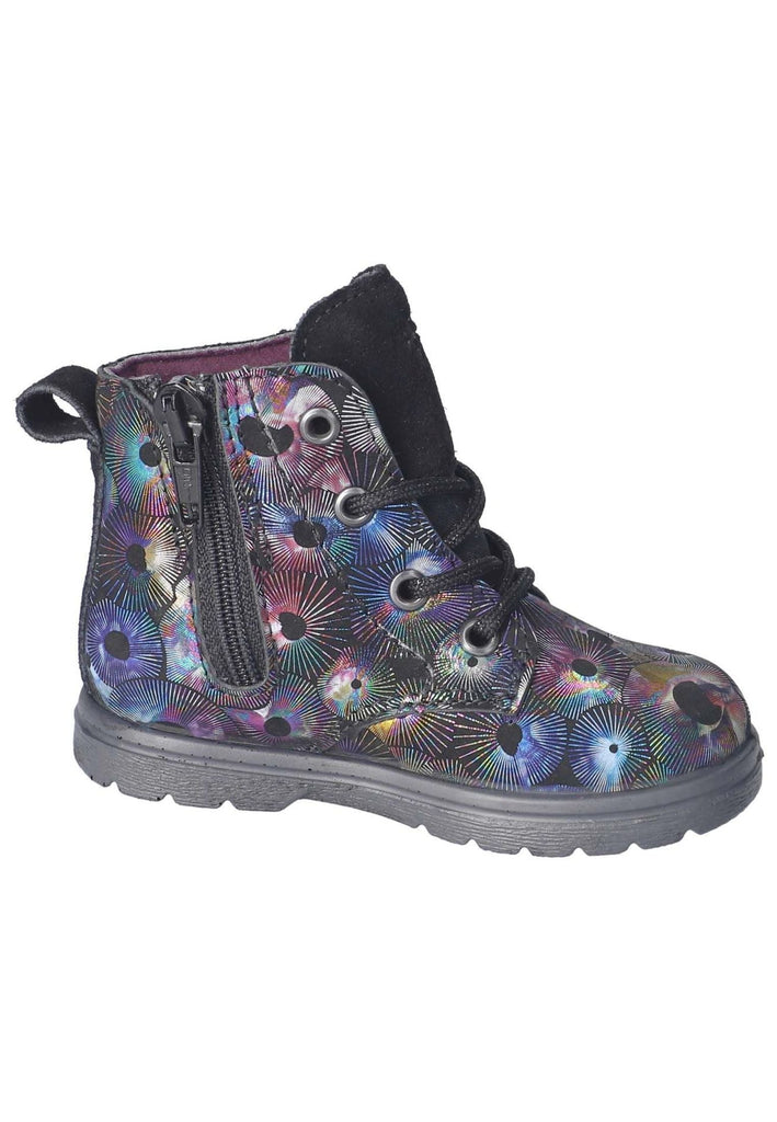 Pepino Stiefelette Leder/Textil Schwarz Multi