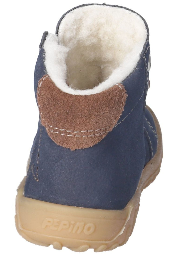 Pepino Stiefelette Leder/Textil See Warmfutter