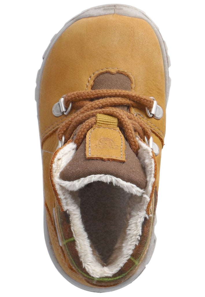 Pepino Stiefelette Leder/Textil Senf Warmfutter