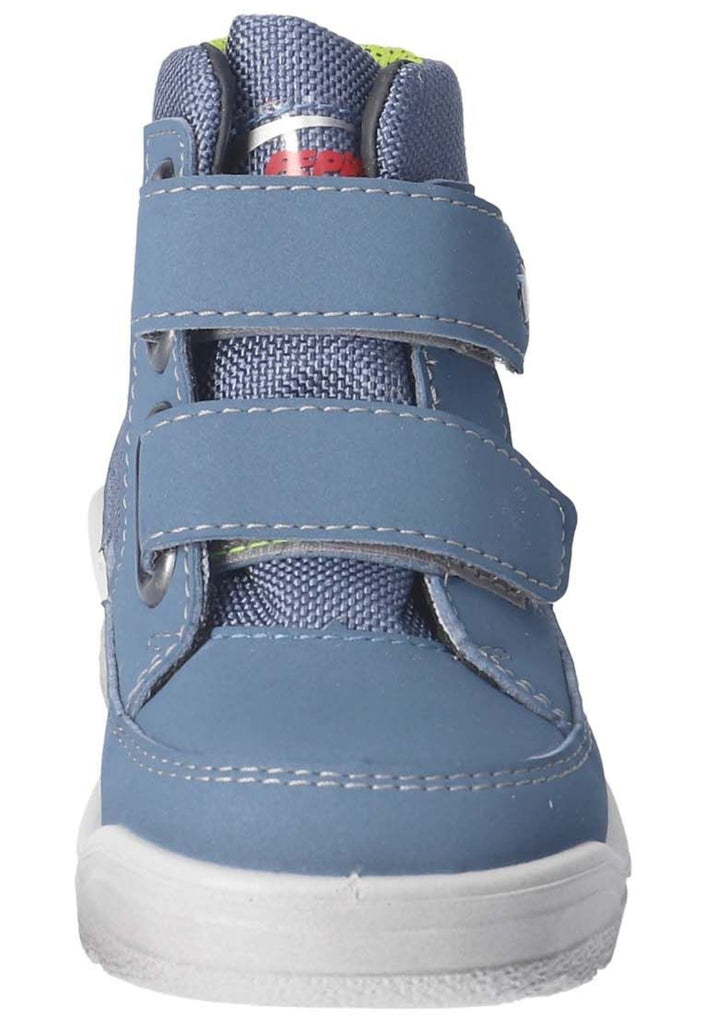 Pepino Stiefelette Lederimitat/Textil Blau/Grün Warmfutter