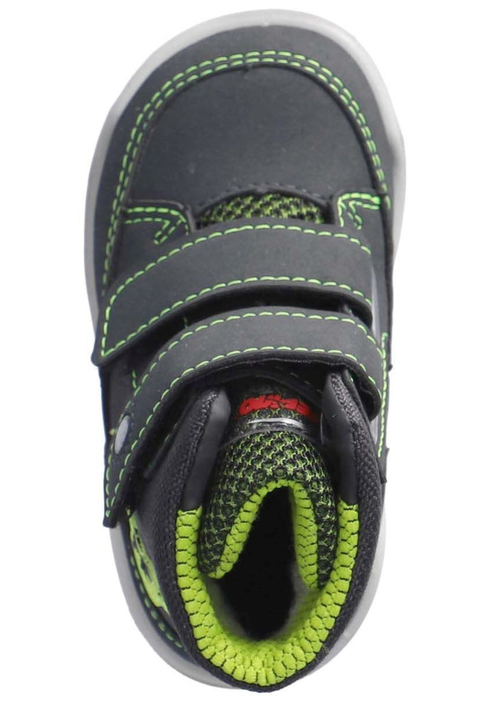 Pepino Stiefelette Lederimitat/Textil Carbon Warmfutter