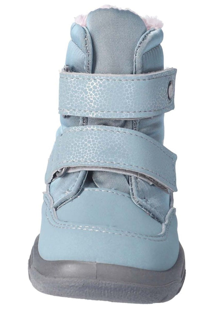 Pepino Stiefelette Lederimitat/Textil Hellblau Warmfutter