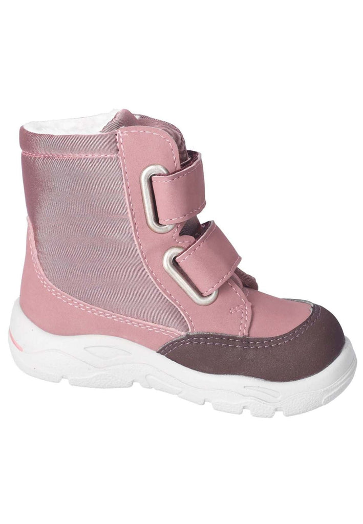 Pepino Stiefelette Lederimitat/Textil Rosa Warmfutter
