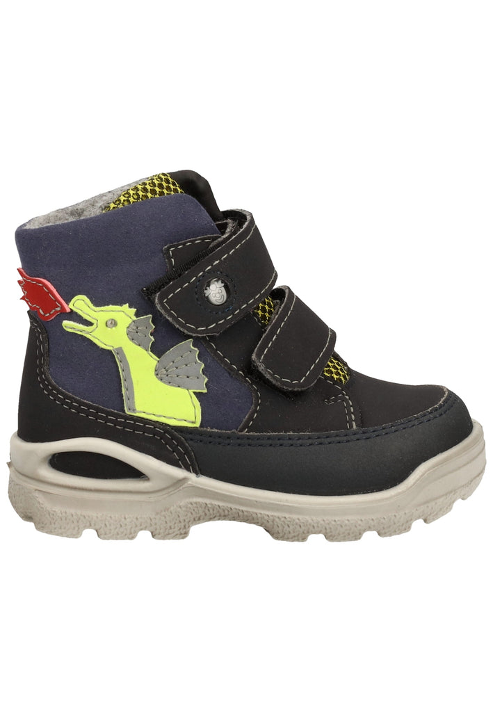 Pepino Stiefelette Lederimitat/Textil See Warmfutter